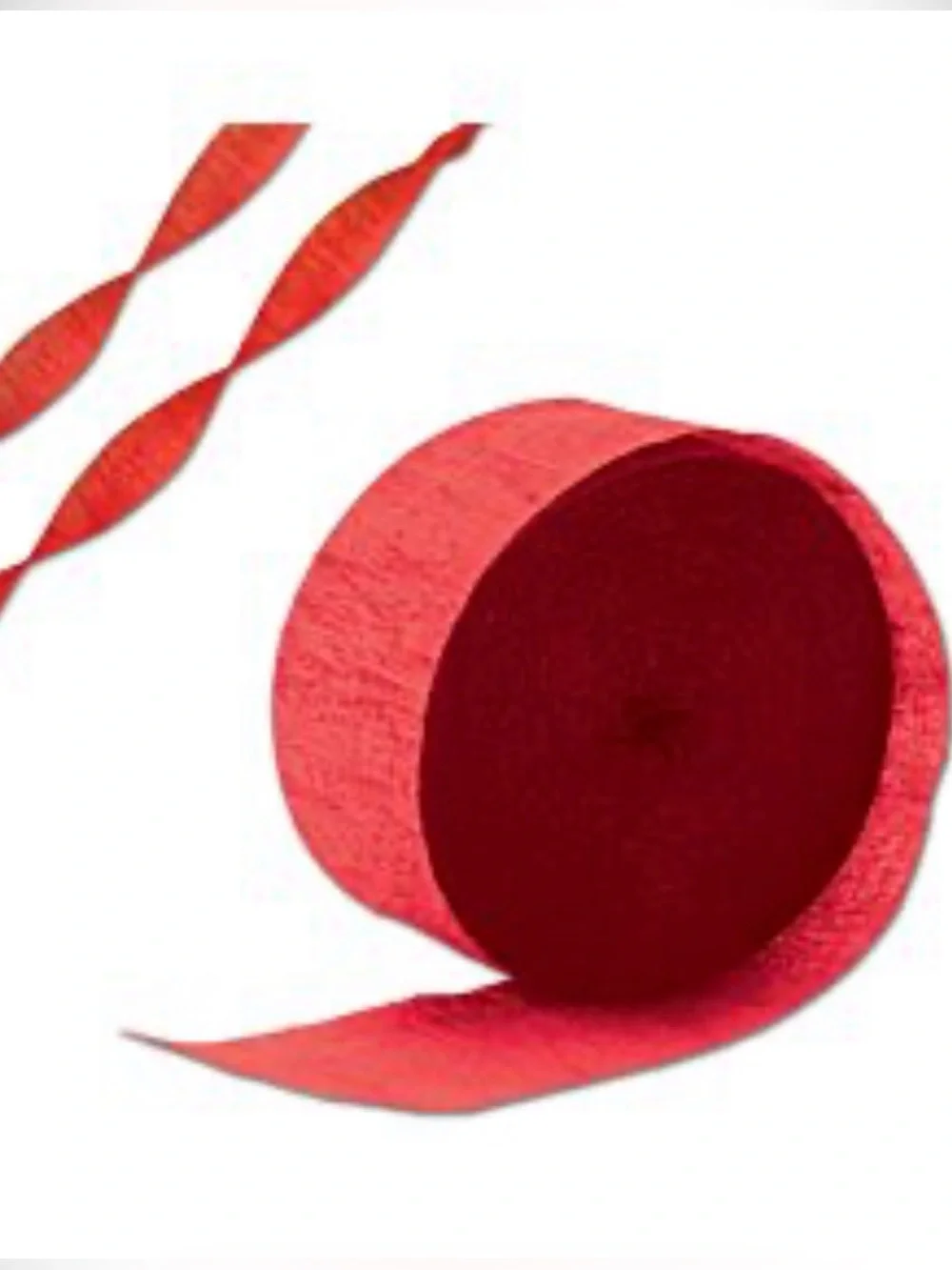 💞 New 81 Ft Flame Red Crepe Paper Party Streamer
